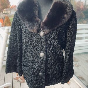 Vintage 50’s Custom Made Boucle Coat